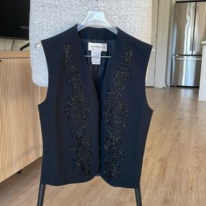 Liz Claiborne beaded vest